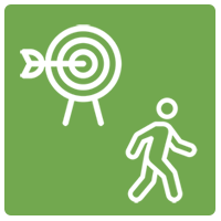 Goals and actions icon