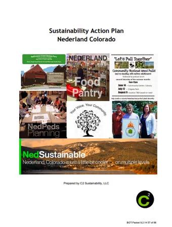 Sustainability Action Plan Nederland Colorado
