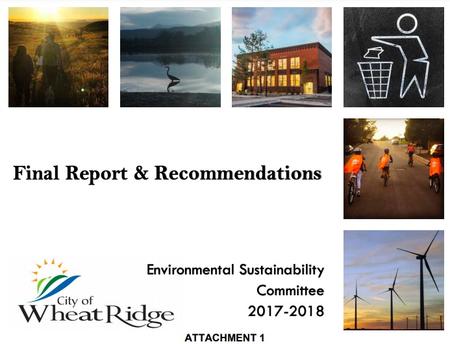 Wheat Ridge Sustainability Action Plan