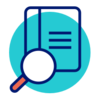 Magnifying glass vector art